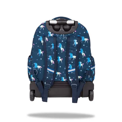 Plecak 2-komorowy na k�kach Coolpack blue unicorn