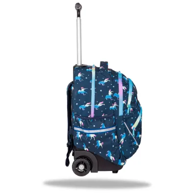 Plecak 2-komorowy na k�kach Coolpack blue unicorn