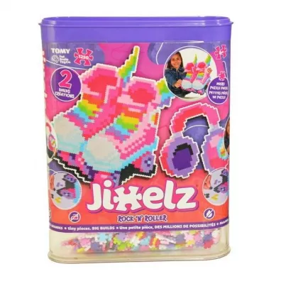 Puzzle 1250 el. Pixelki Jixelz - Rock `n` Rolki Fat Brain Toy Co
