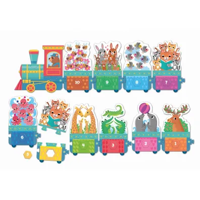 Puzzle Maxi uk�adanka z dziurkami Ciuchcia Granna