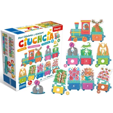 Puzzle Maxi uk�adanka z dziurkami Ciuchcia Granna