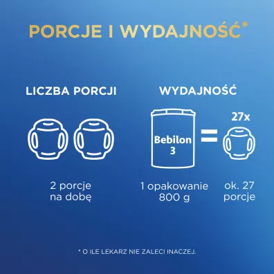Bebilon 3 Pronutra-Advance Od�ywcza formu�a na bazie mleka po 1. roku �ycia 800 g