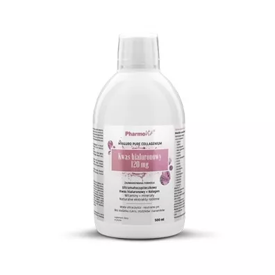 Pharmovit Kwas hialuronowy 120 mg - suplement diety 500 ml
