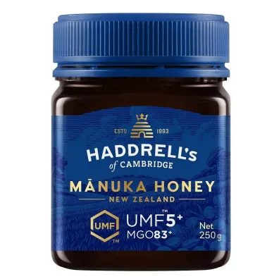 Haddrells Of Cambridge Mi�d manuka UMF 5+ MGO 83+ 250 g
