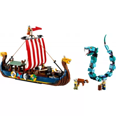LEGO Creator Statek wiking�w i w�� z Midgardu 31132