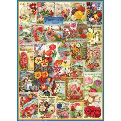 Puzzle 1000 el. Nasiona kwiat�w Eurographics