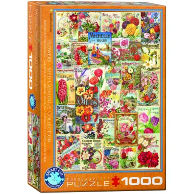 Puzzle 1000 el. Nasiona kwiat�w Eurographics