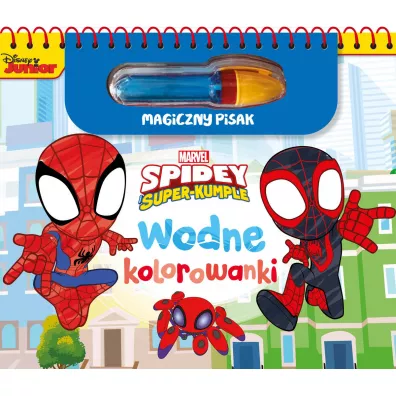 Marvel Spidey i Super-kumple. Wodne kolorowanki. Magiczny pisak