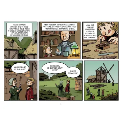 Grawitacja w akcji. Newton. Najwybitniejsi Naukowcy