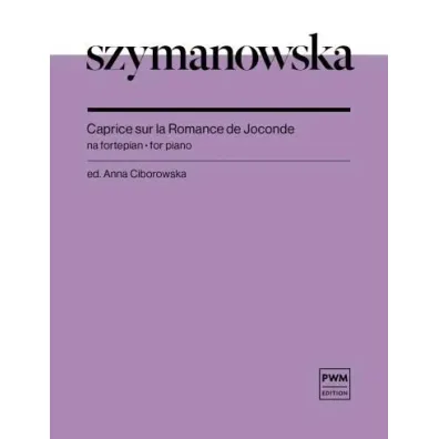 Caprice sur la Romance de Joconde nuty na... - Maria  Szymanowska