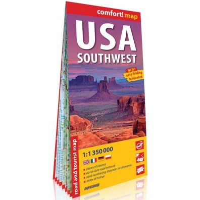 Comfort! map USA Południowo-Zachodnie (Southwest)