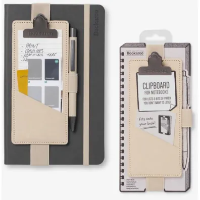 If Bookaroo Clipboard for Notebooks - kremowa