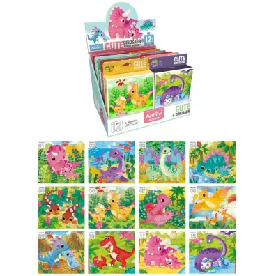 Puzzle dinozaury 20el MIX Trifox