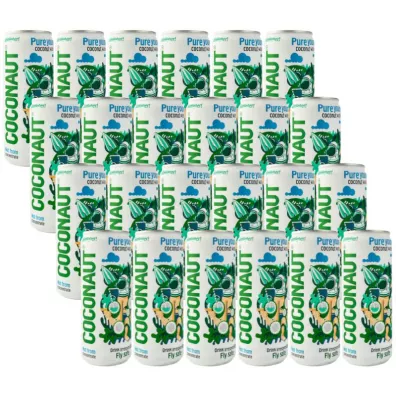 Coconaut Woda kokosowa z modego kokosa Zgrzewka 24 x 320 ml