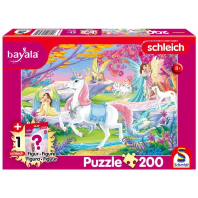 Puzzle 200 Magiczna kraina + figurka G3 Schmidt Spiele-Puzzle