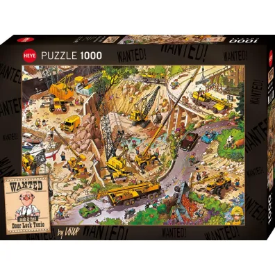 Puzzle 1000 el. Wanted!-Tonio, Loup Heye