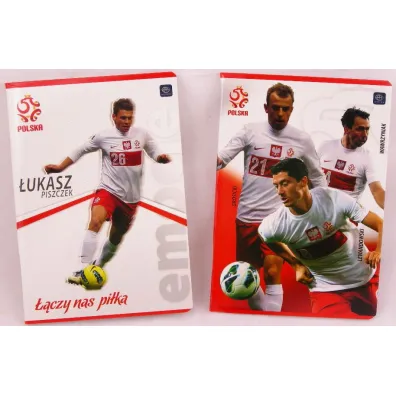 Interdruk Zeszyt A5 PZPN kratka 16 kartek