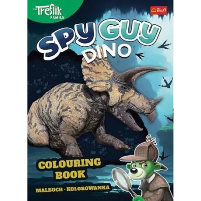 Spy Guy Dino Kolorowanka