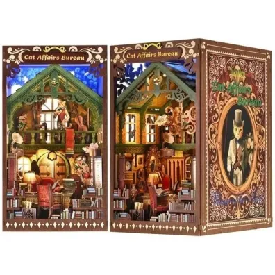 Puzzle Model Biuro detektywa Kota (dwustronny) Habarri