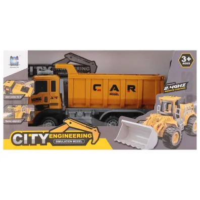 Auto ci�arowe Wywrotka  zdalnie sterowana MEGA CREATIVE  568860