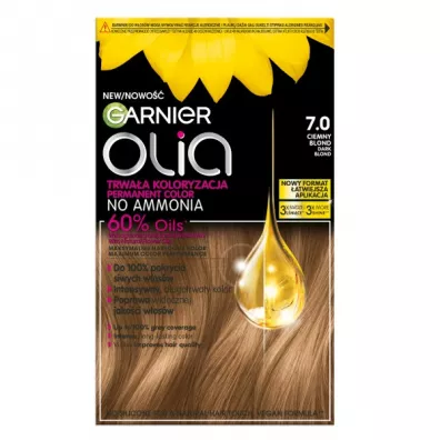Garnier Olia farba do w�os�w 7.0 Dark Blond