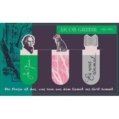 Moses Zak�adki magnetyczne Jacob Grimm 3 szt.