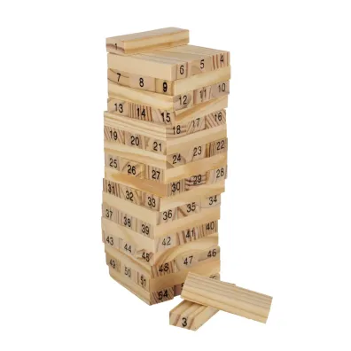Gra Wie�a drewniana Wood Cyfry MEGA CREATIVE 552115