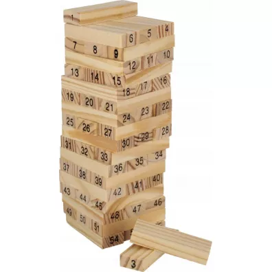 Gra Wiea drewniana Wood Cyfry MEGA CREATIVE 552115