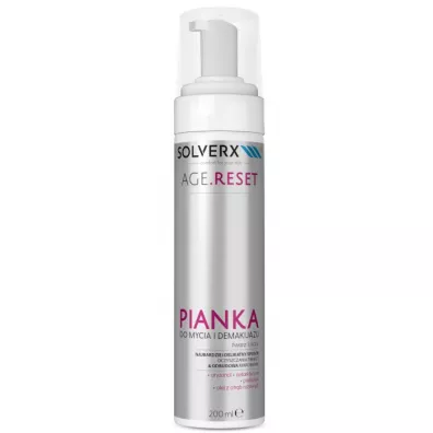 Solverx Age Reset pianka do mycia twarzy i demakija�u 200 ml