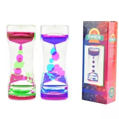 Dwukolorowy p�ynny timer sensoryczny - klepsydra Robe