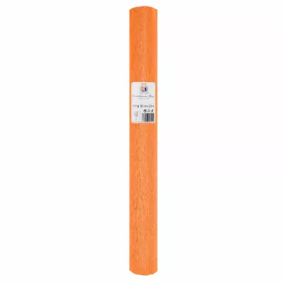 Feniks Bibu�a marszczona pomara�czowa 20E2 50x250cm