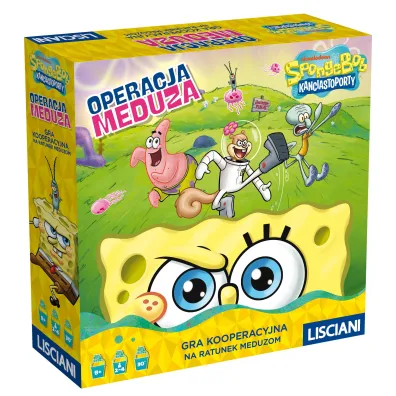 Lisciani Spongebob Gra kooperacyjna na Ratunek Meduzom 304-PL119356