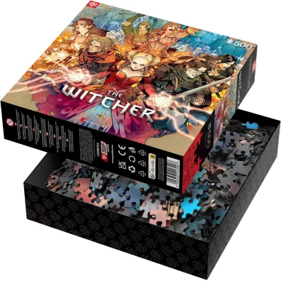 Puzzle 500 el. Gaming Puzzle: The Witcher Scoia`tael Good Loot