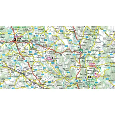 Czechy map&guide XL PL laminat 2024