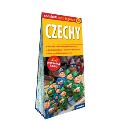Czechy map&guide XL PL laminat 2024