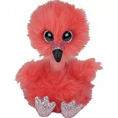 Beanie Boos Frany - Flaming z d�ug� szyj� 15cm Ty