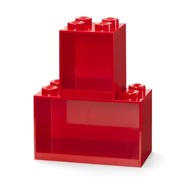 Zestaw p�ek LEGO BRICK 4 & BRICK 8 Czerwone