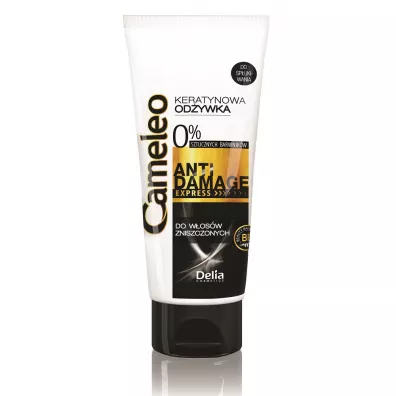 Cameleo Anti Damage Express ekspresowa od�ywka keratynowa do w�os�w zniszczonych 200 ml