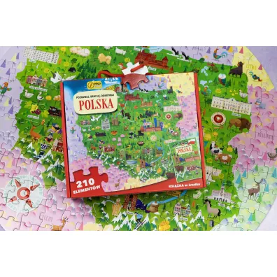 Puzzle Polska. Poznawaj, baw si�, odkrywaj Wilga Play