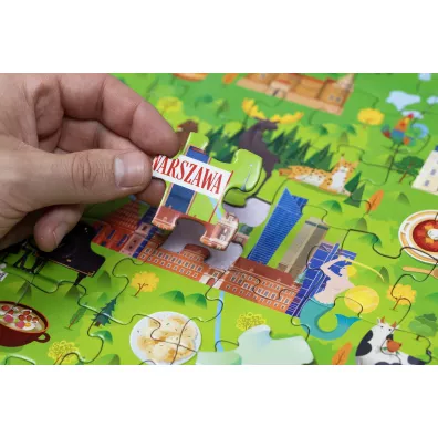 Puzzle Polska. Poznawaj, baw si�, odkrywaj Wilga Play