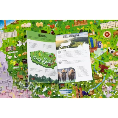 Puzzle Polska. Poznawaj, baw si�, odkrywaj Wilga Play