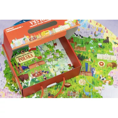 Puzzle Polska. Poznawaj, baw si�, odkrywaj Wilga Play