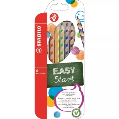 Kredka drewniana Easycolors R 6szt STABILO