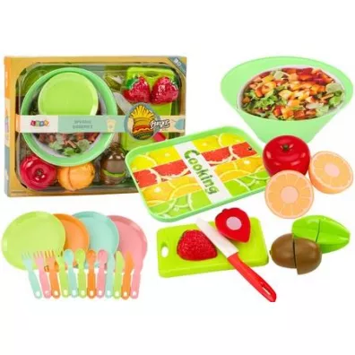 Zestaw owoc�w do krojenia 25el LeanToys