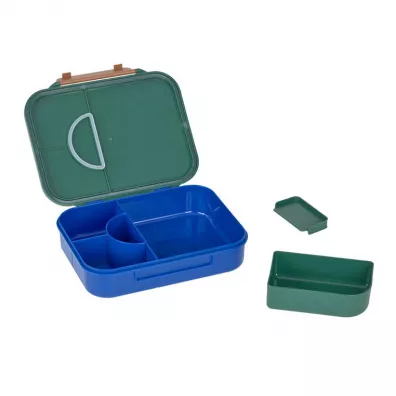 Lassig Lunchbox Bento z przegr�dkami Little Gang Rainbow green