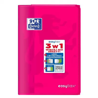Oxford Zeszyt Easybook B5 kratka 60 kartek
