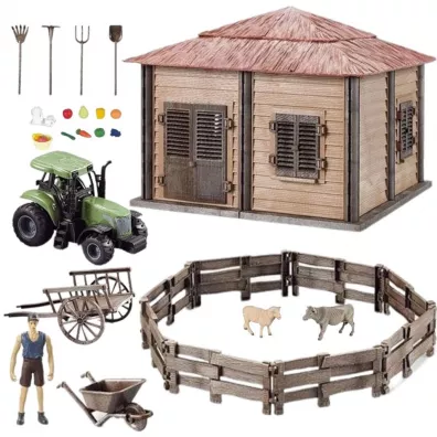 Du�y zestaw farma domek DIY