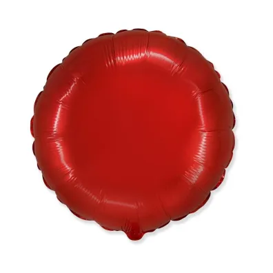Godan Balon foliowy Okr�g�y czerwony 46cm