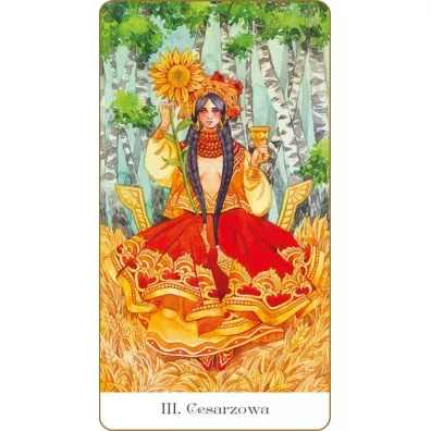 S�owia�ski Tarot Z�otego Ko�a �ycia – 78 kart + ksi��ka