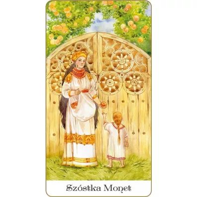 S�owia�ski Tarot Z�otego Ko�a �ycia – 78 kart + ksi��ka